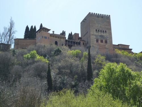 Alhambra, Granada, Ispanija, Andalūzija, Paminklas, Architektūra, Musulmono Menas