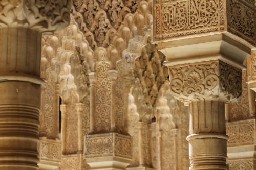 Alhambra, Granada, Ispanija, Architektūra, Andalūzija, Paminklas, Arabiškas