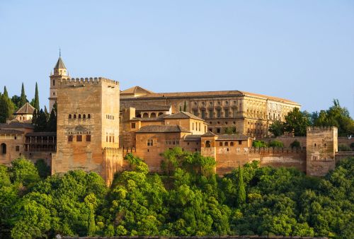 Alhambra, Granada, Ispanija, Tvirtovė, Rūmai, Pastatas, Žinomas, Turizmas, Architektūra, Andalūzija, Istorija