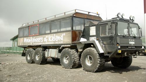 Visureigė Transporto Priemonė, Iceland, Sunkvežimis, Ledynai