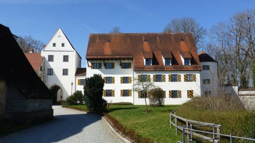 Allgäu, Mindelheim, Mentelburg, Pilis