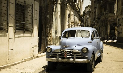 Almendrón,  Kuba,  Automobilių,  Klasikinis Automobilis,  Havana