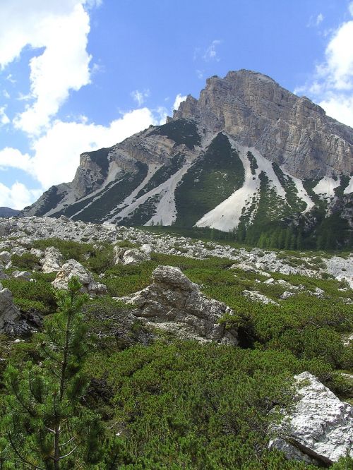 Alpių, Dolomitai, Kalnų Viršūnių Susitikimas, Kalnų Pieva, Kalnai, Gamta, Kraštovaizdis, Kalnų Peizažas