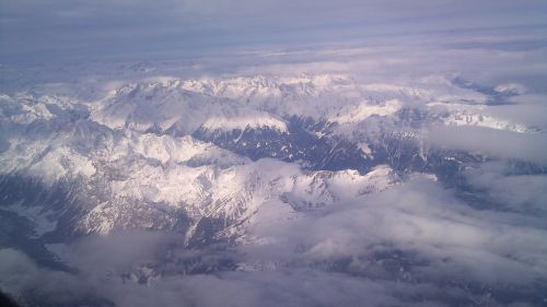 Alpių, Oro Vaizdas, Kalnai