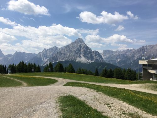 Alpių, Panorama, Kalnas, Kalnai, South Tyrol