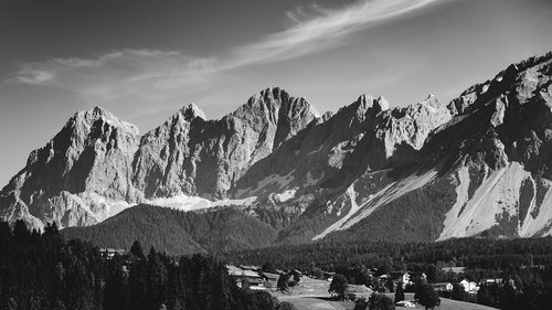 Alpine,  Kalnai,  Rokas,  Pietų Sienos,  Sniegas,  Panorama,  Kalnų,  Pobūdį,  Kraštovaizdis,  Austrija,  Peržiūrėti,  Aukšti Kalnai,  Perspektyvos,  Kalnų Viršūnės