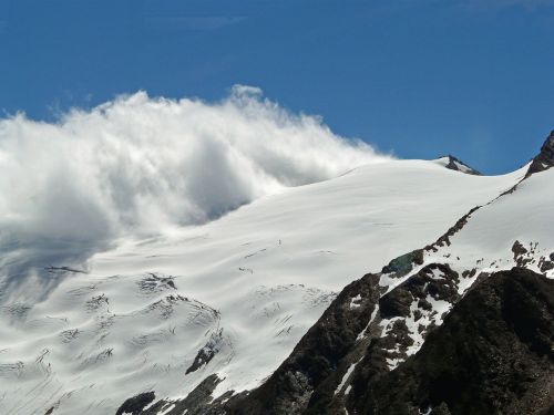 Alpių, Kalnai, Ledynas, Austria, Tyrol, Ötztal