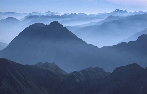Alpių, Nuotaika, Tolimas Vaizdas, Kalnai, Panorama, Alpių Panorama