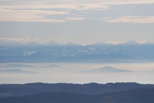 Alpių, Juodasis Miškas, Panorama, Feldbergas, Šveicarija, Plaukų Džiovintuvas, Berni Oberland, Tolimas Vaizdas, Alpių Vaizdas, Vaizdas, Perspektyva