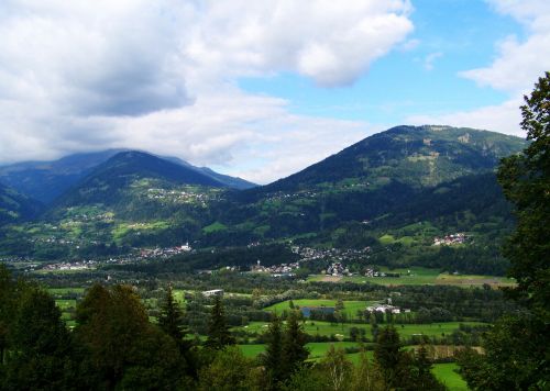 Alpių Peizažas, Kraštovaizdis, Kalnai, Gamta, Vista, Miškas, Vasara