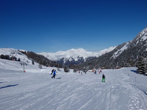 Alpės, France, Žiema, 61 Kabeliams, Slidinėjimo Trasa