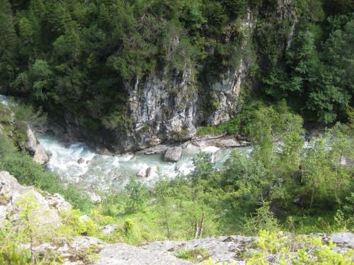 Alpės, Austria, Gamta, Vasara, Kraštovaizdis, Europa, Žalias, Vanduo