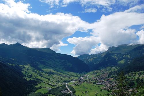Alpės, Vasara, Kalnas, Himmel, Alpių Kaimas, Gamta, Peizažai