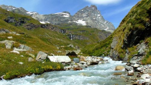 Alpės, Matterhorn, Gamta, Upė