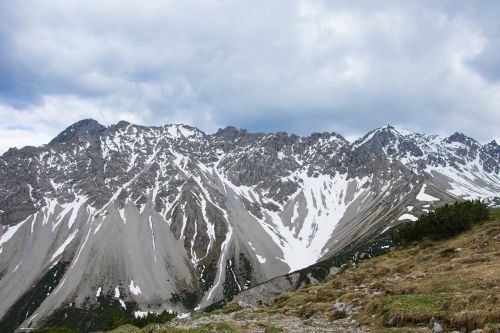 Alpės, Sniegas, Kalnai, Nešiotis, Austria, Aukštas