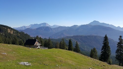 Alpės,  Slovėnija,  Kalnai,  Gamta