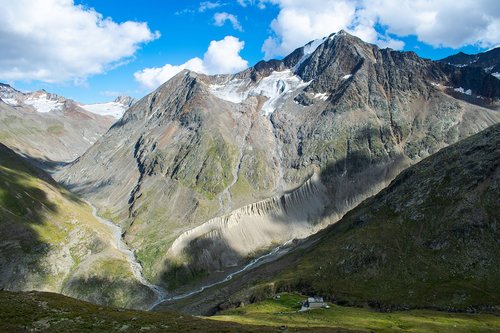Alpės,  Kalnų,  Chalet,  Austrija,  Kraštovaizdis