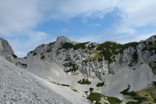 Alpės, Kalnai, Rokas, Lauke, Vasara, Slovenia