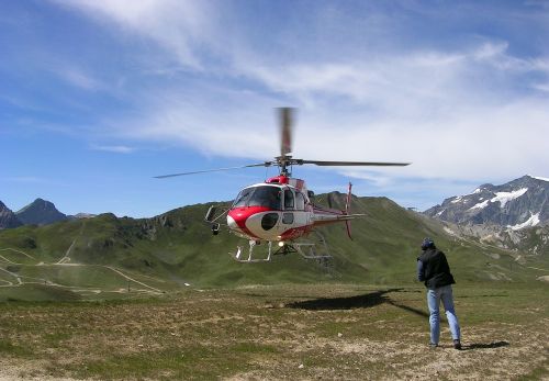 Alpės, Val Disère, Sraigtasparnis, Kalnas