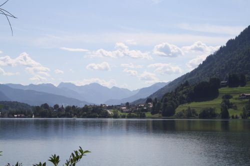 Alpsee, Allgäu, Ežeras, Vokietija, Kraštovaizdis