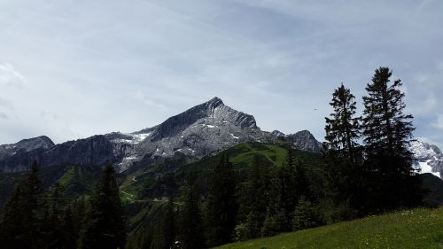 Alpspitze,  Alpių,  Oras Akmuo,  Kalnas,  Zugspitze Masyvas,  Garmisch,  Aukščiausiojo Lygio Susitikimas,  Ostallgäu,  Allgäu,  Kraštovaizdis