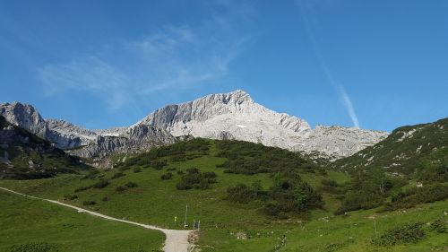Alpspitze,  Šiaurinė Siena,  Alpių,  Oras Akmuo,  Kalnas,  Zugspitze Masyvas,  Garmisch,  Aukščiausiojo Lygio Susitikimas,  Ostallgäu,  Allgäu,  Kraštovaizdis