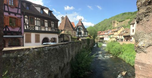 Alsace, Miestas, Strasbourg, Vaizdas, Upė, Nesveikas