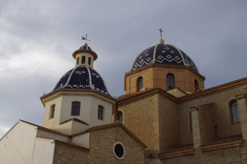 Altea, Bažnyčia, Paminklas, Architektūra, Alicante, Krikščionybė, Katedra, Religija, Hermitage, Šventykla, Žmonės, Kupolas