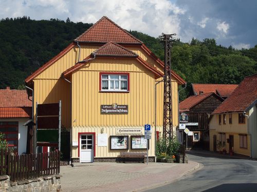 Altenbrak, Dorfgemeinschaftshaus, Vietinės Istorijos Muziejus, Namas, Pastatas, Priekinis, Fasadas