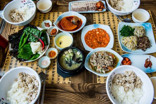 Aliuminis,  Pietauti,  Maistas,  Korėjiečių Kalba,  Korėjiečių Maistas,  Maisto Fotografija