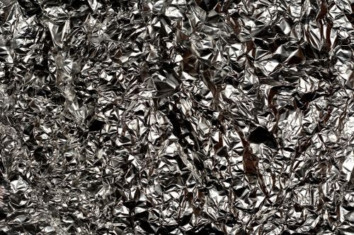 Aliuminio Folija, Tamsi, Sumaišytas, Struktūra, Tekstūra, Tuščia, Dėvėti, Fonas
