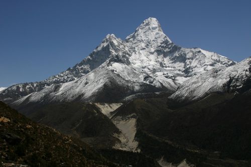 Ama Dablam, Nepalas, Pasivaikščiojimas, Khumbu, Kalnas, Himalaja, Sniegas, Aukščiausiojo Lygio Susitikimas, Slėnis