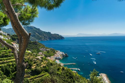 Amalfi, Kranto, Italy, Vaizdingas, Pakrantės, Peizažas