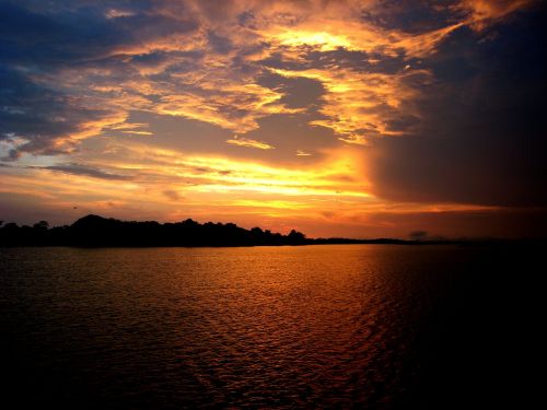 Amazonas, Saulėlydis, Amazonės Upė, Brazilija