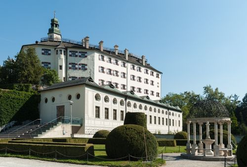 Ambras, Pilis, Innsbruck, Austria, Senas, Rūmai, Architektūra, Pastatas, Istorinis