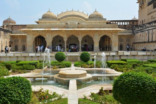 Amer Fort, Rajasthan, Indija, Fortas, Kelionė, Jaipur, Turizmas, Gintaras, Architektūra, Rūmai, Žinomas, Orientyras, Senovės, Pritraukimas, Istorinis, Amer, Tvirtovė, Istorinis, Ekskursijos, Senas, Asija, Turistinis, Siena, Peizažas, Paveldas