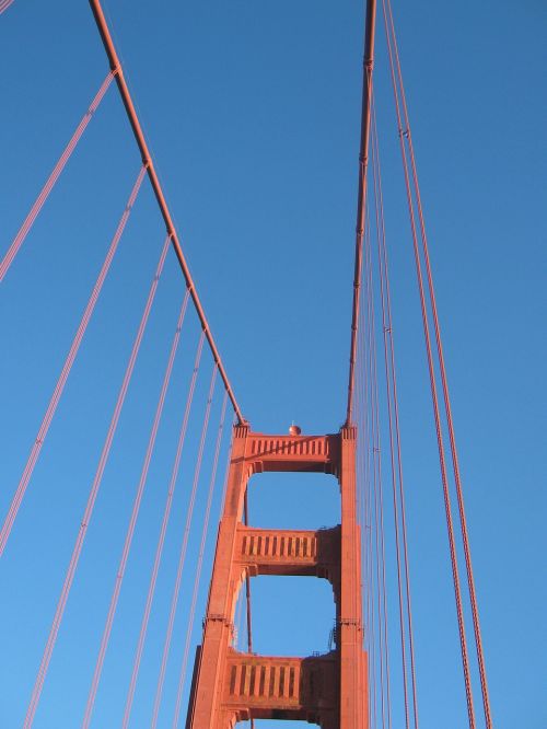 Amerikietis, San Franciskas, Auksiniai Vartai, Auksinių Vartų Tiltas, Kalifornija, Lankytinos Vietos, Tiltas