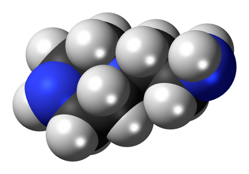 Aminoethylpiperazine, Užpildymas, Modelis, Molekulė, Chemija, Azotas, Vandenilis, Anglies