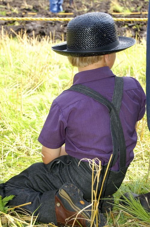 Amish, Asmuo, Berniukas, Amišai, Vyrai, Tradicinis, Krikščionis, Krikščionių Bažnyčia, Stipendijos, Amish Berniukas, Amish Hat