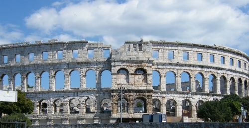 Amfiteatras, Pula, Arena, Romėnų, Kroatija
