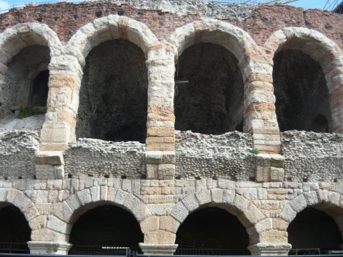Amfiteatras, Verona, Ispanų, Italy, Pastatas, Menas