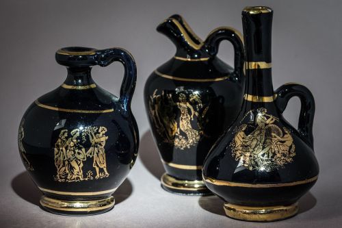 Amphora, Vazos, Graikų Kalba, Senovinis, Graikija, Makro