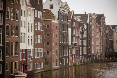 Amsterdamas, Namai, Kanalas, Zeedijk, Kraštovaizdis, Pastatas, Namai, Nyderlandai, Kapitalas, Tipiškas Olandas, Gyvenamasis, Architektūra