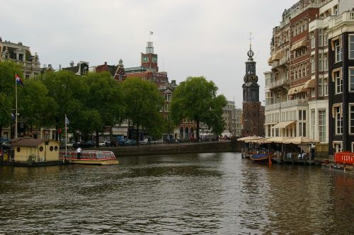 Amsterdamas, Upė, Amstel, Miestas