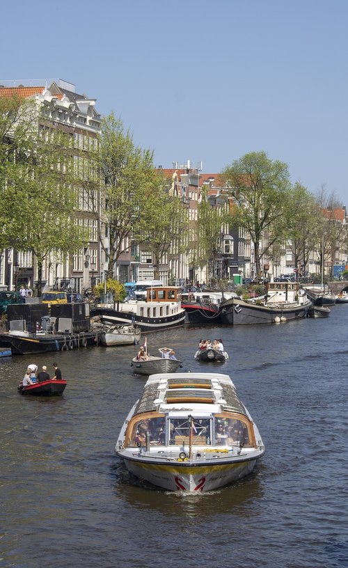 Amsterdamas,  Kanalas,  Ekskursija Laivu,  Olandija,  Nyderlandai,  Vandenys,  Kelionė,  Miestas,  Turizmas,  Valtis