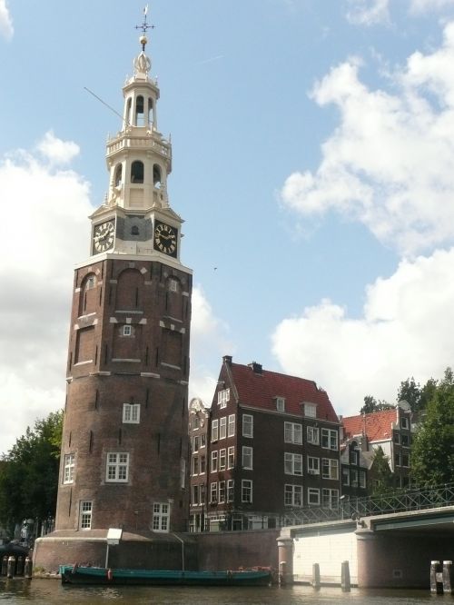 Amsterdamas, Kanalas, Kelionė, Oude Kerk Senoji Bažnyčios Bokštas