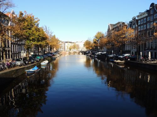 Amsterdamas, Kanalas, Vanduo, Turizmas, Upė