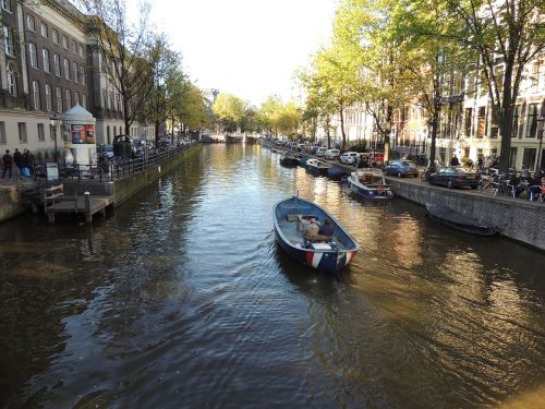 Amsterdamas, Upė, Holland, Nyderlandai