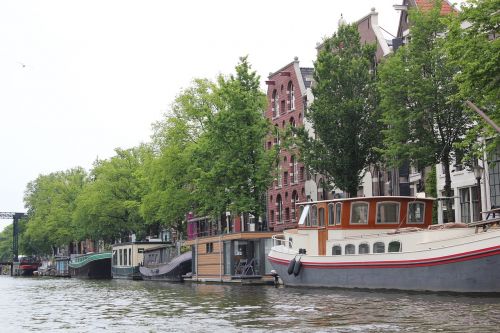 Amsterdamas, Holland, Nyderlandai, Architektūra, Gatvė