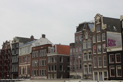 Amsterdamas,  Pastatai,  Nyderlandai,  Architektūra,  Europa,  Holland,  Kelionė,  Vanduo,  Tradicinis